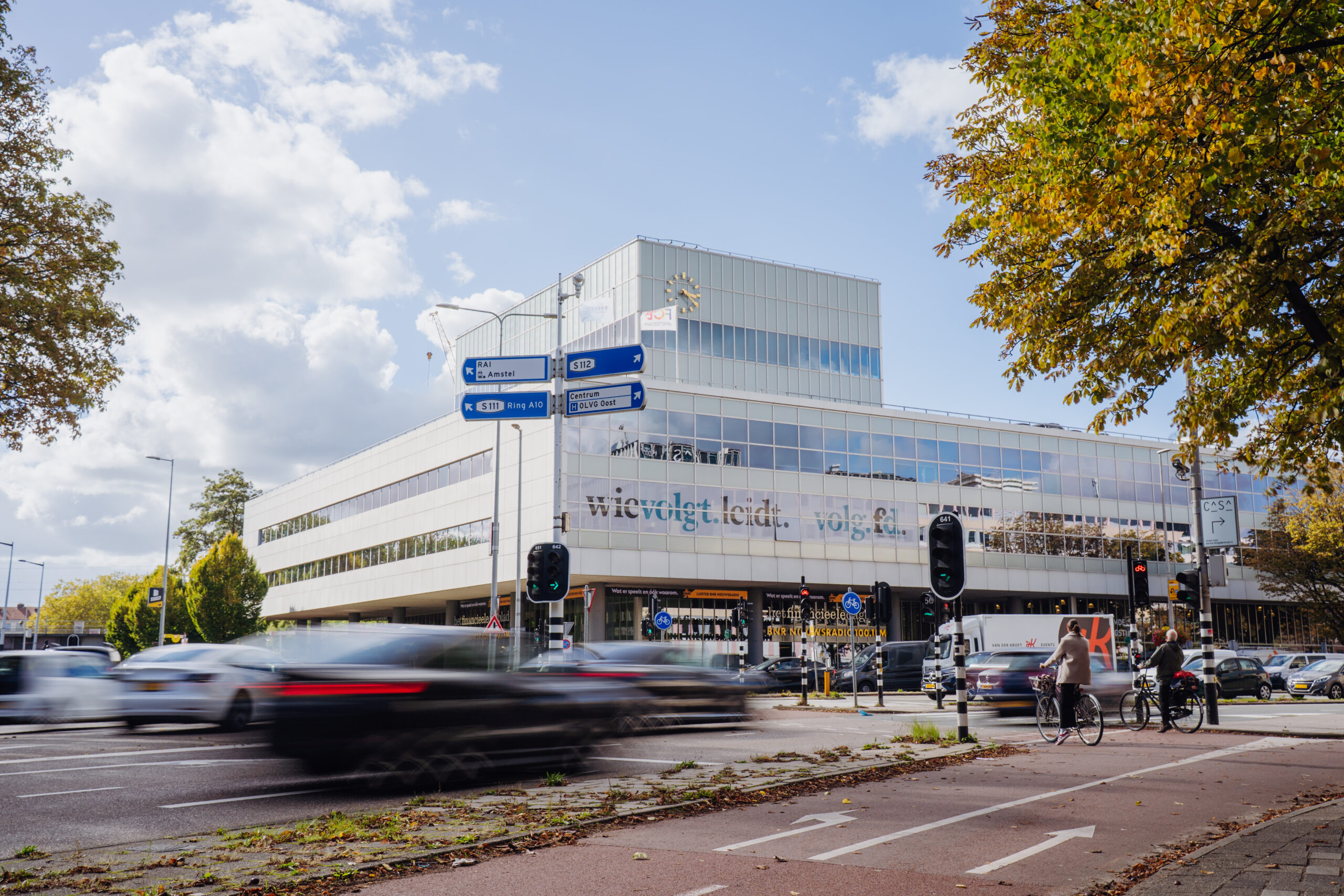 Gazette aan het Prins Bernhardplein: boven op het nieuws