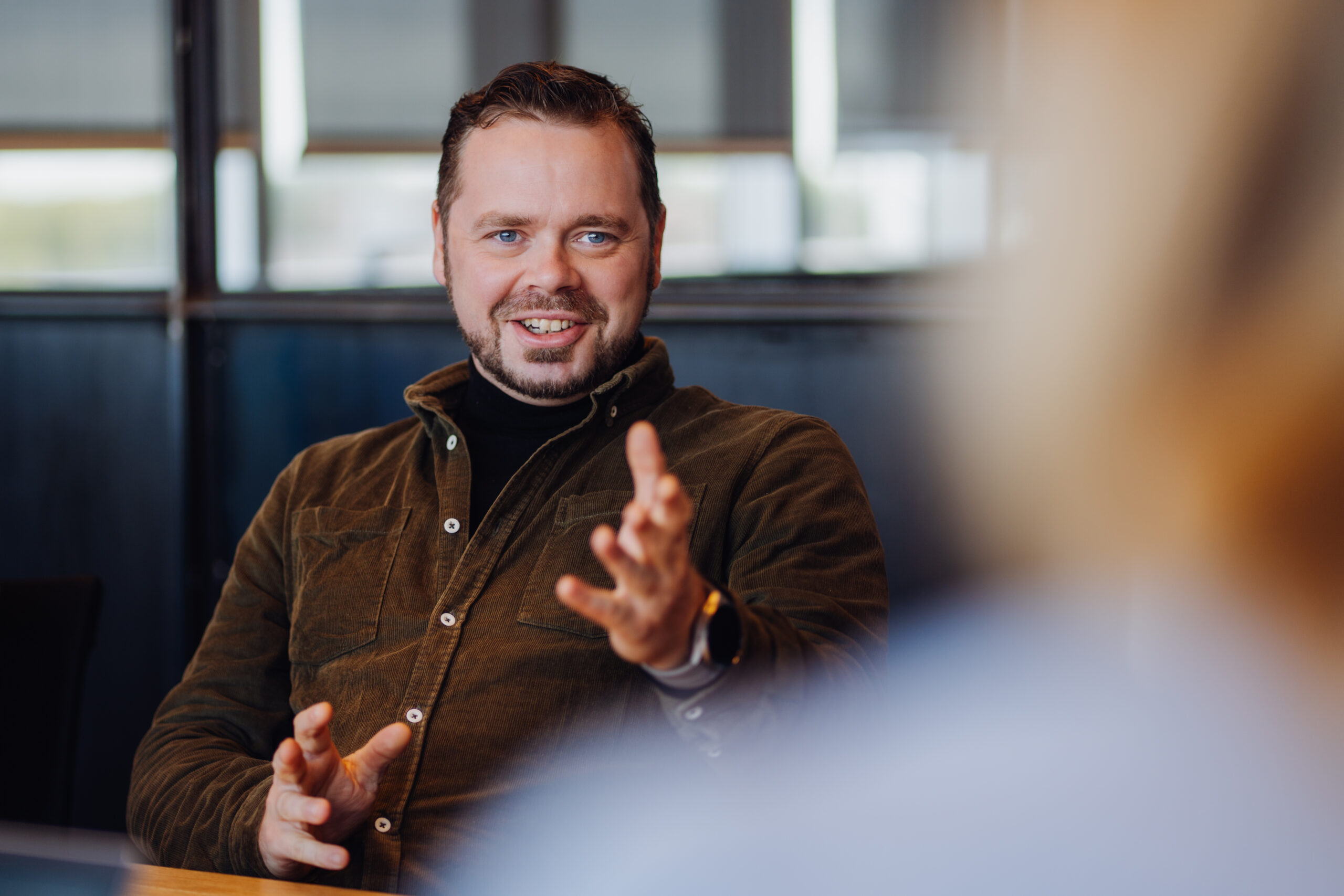 In gesprek met collega Sjoerd Willen